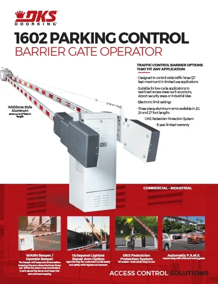 DKS 1602 Parking Control Cutsheet