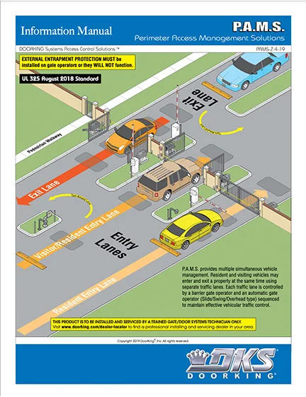 DKS Doorking Perimeter Access Management Solution Literature