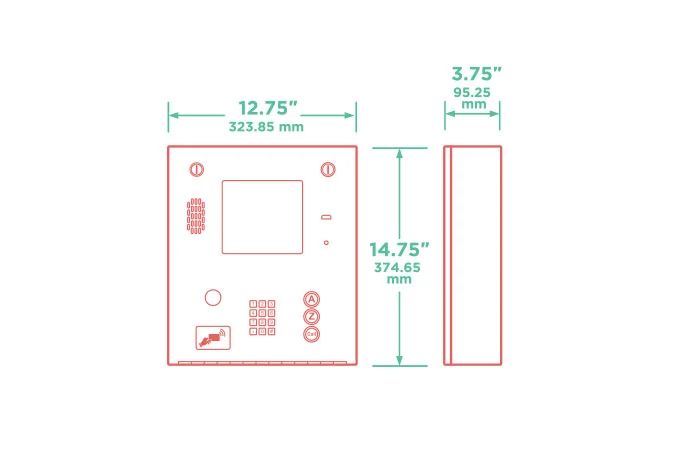 1837 Telephone Entry CAD