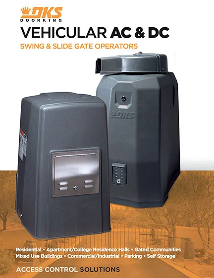 Vehicular AC & DC Swing Slide Gate Operators