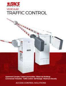 Cover image of DoorKing traffic control brochure Rev 3-24
