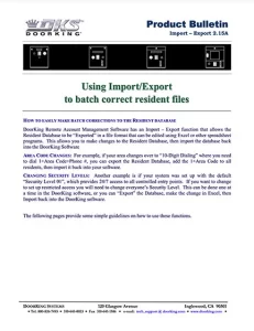 DKS Import Export 1830 Series