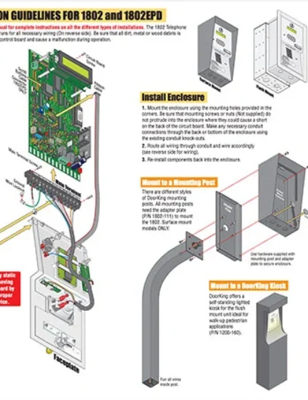 DKS Doorking 1802-066-Issued-7-19_A Quickstart