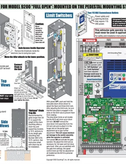 DKS Doorking-9240-066-P-7-22 Quickstart