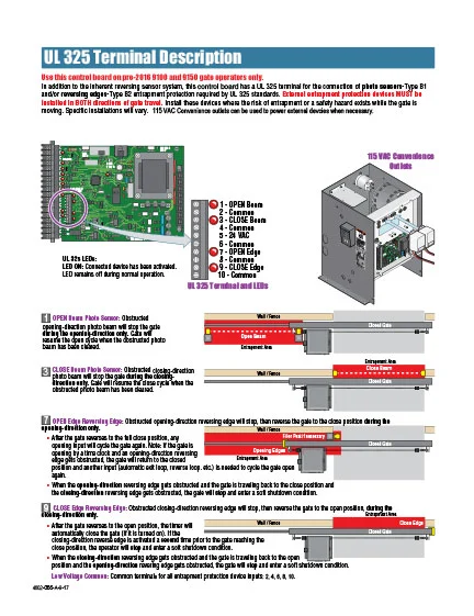 DKS Doorking 4602-065-A-9-17 Replacement Boards