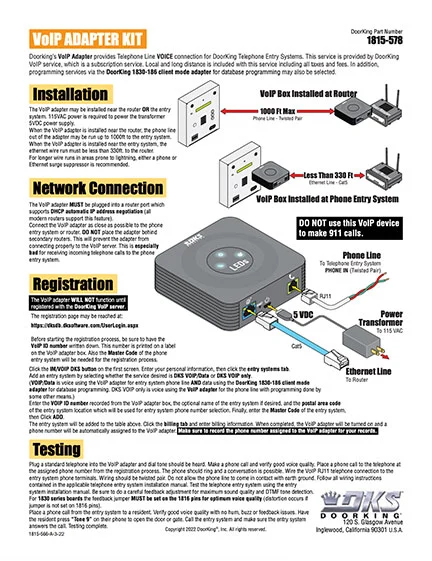 DKS VoIP Adapter