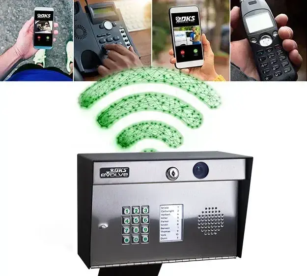 DKS-Doorking-2108-Video-Entry-System-Voice-Video-Communication-with-Guests