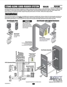 DKS Doorking 1524-065-M-8-15 Installation