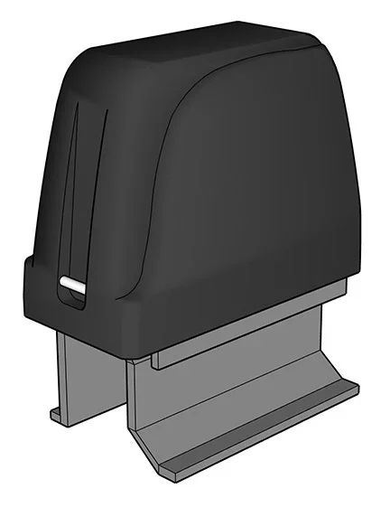 9500-9550 3-D Model Maximum Security Gate Operators for high security applications