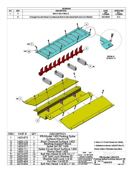 DKS Doorking 1603-873 IPB