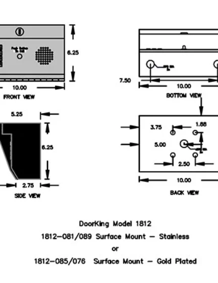 DKS Doorking 1812 phones