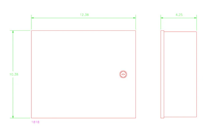 DKS Doorking 1838 Access Plus Access Control CAD