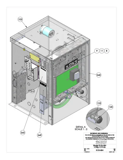 DKS Doorking 9150-884 ipb