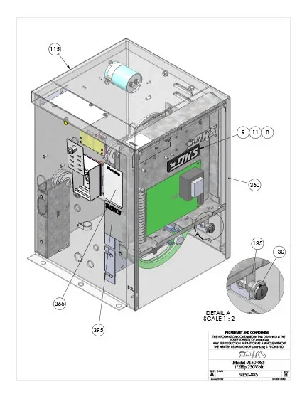 DKS Doorking 9150-885 ipb