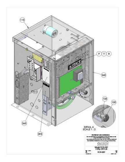 DKS Doorking 9150-885 ipb