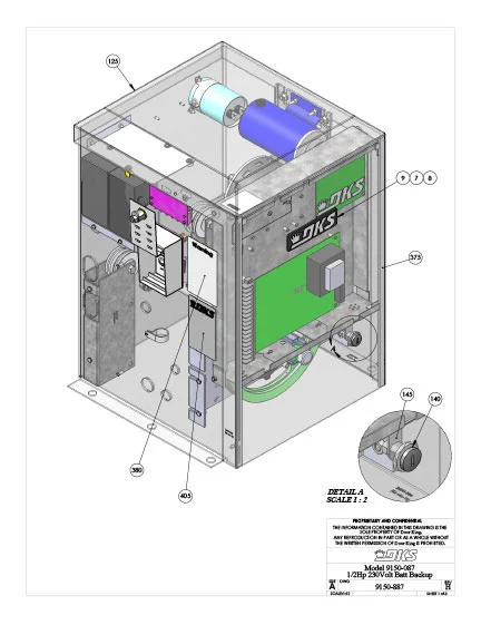 DKS Doorking 9150-887 ipb