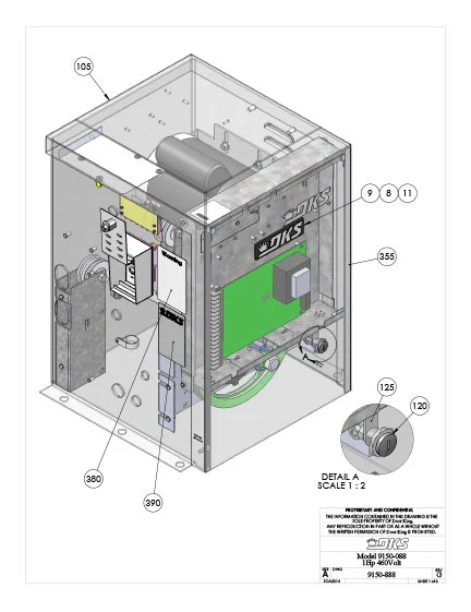 DKS Doorking 9150-888 ipb