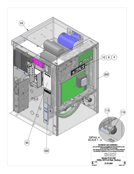 DKS Doorking 9150-889 ipb