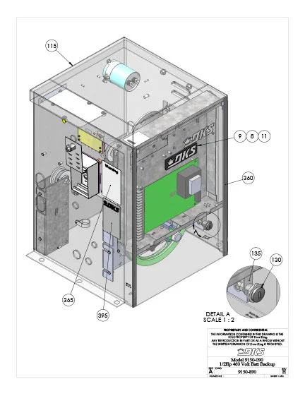 DKS Doorking 9150-890 ipb