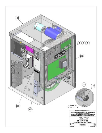 DKS Doorking 9150-891 ipb