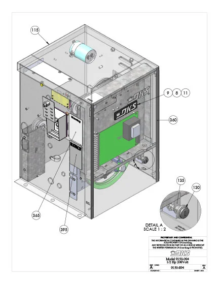 DKS Doorking 9150-894 ipb