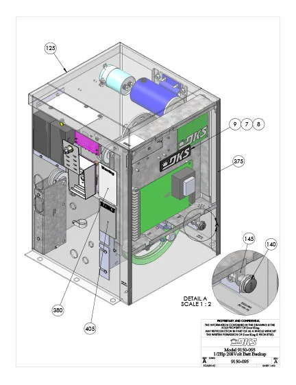 DKS Doorking 9150-895 ipb