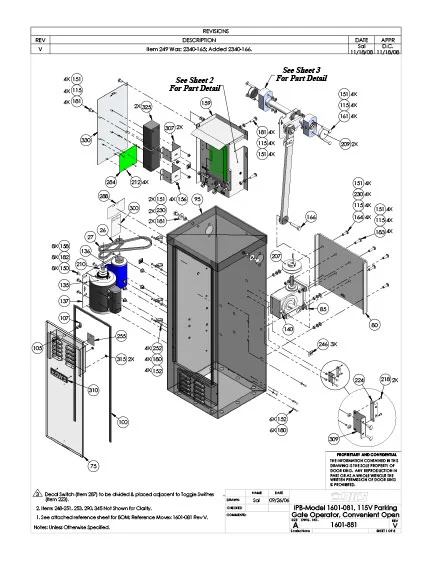 DKS Doorking IPB 1601-081-Rev-V