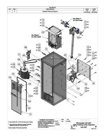 DKS Doorking IPB 1601-087-Rev-P