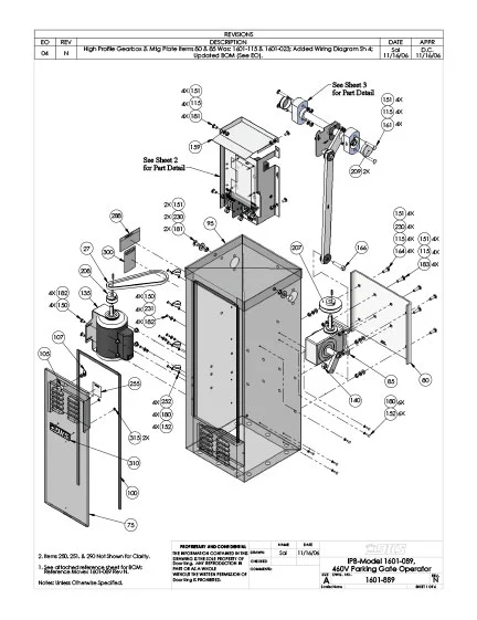 DKS Doorking IPB 1601-089-Rev-N