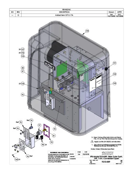 DKS Doorking IPB-9310-089-Rev-G