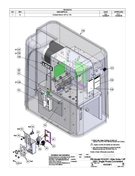 DKS Doorking IPB-9310-091-Rev-G