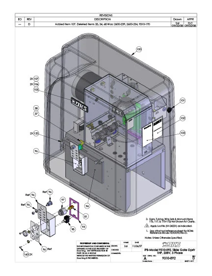 DKS Doorking IPB-9310-092-Rev-D