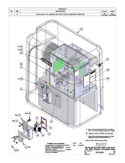 DKS Doorking IPB-9310-093-Rev-D