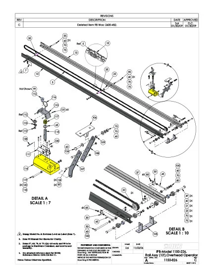 DKS Doorking IPB Model 1150-226-Rev-C