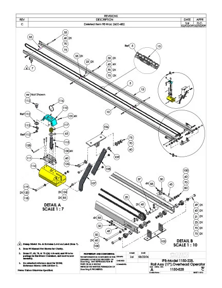 DKS Doorking IPB Model-1150-228-Rev-C