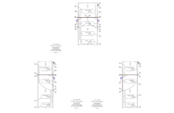 DKS Doorking Swing Gate Model 6500 with 4ft Loops