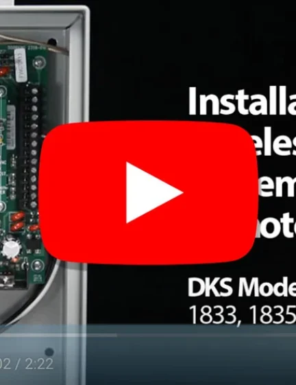 DKS Doorking youtube DKS Remote Station Tech Tip Videos