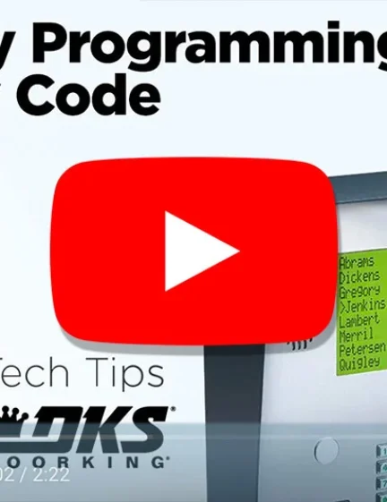 DKS Doorking youtube Manual Programming of DKS Devices Videos