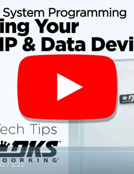 DKS Doorking youtube Registering Your Account and Hardware Videos
