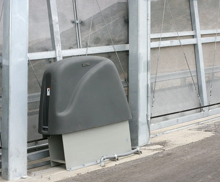 DKS 9500 maximum security slide gate operator