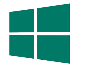 Green Microsoft Windows-style icon