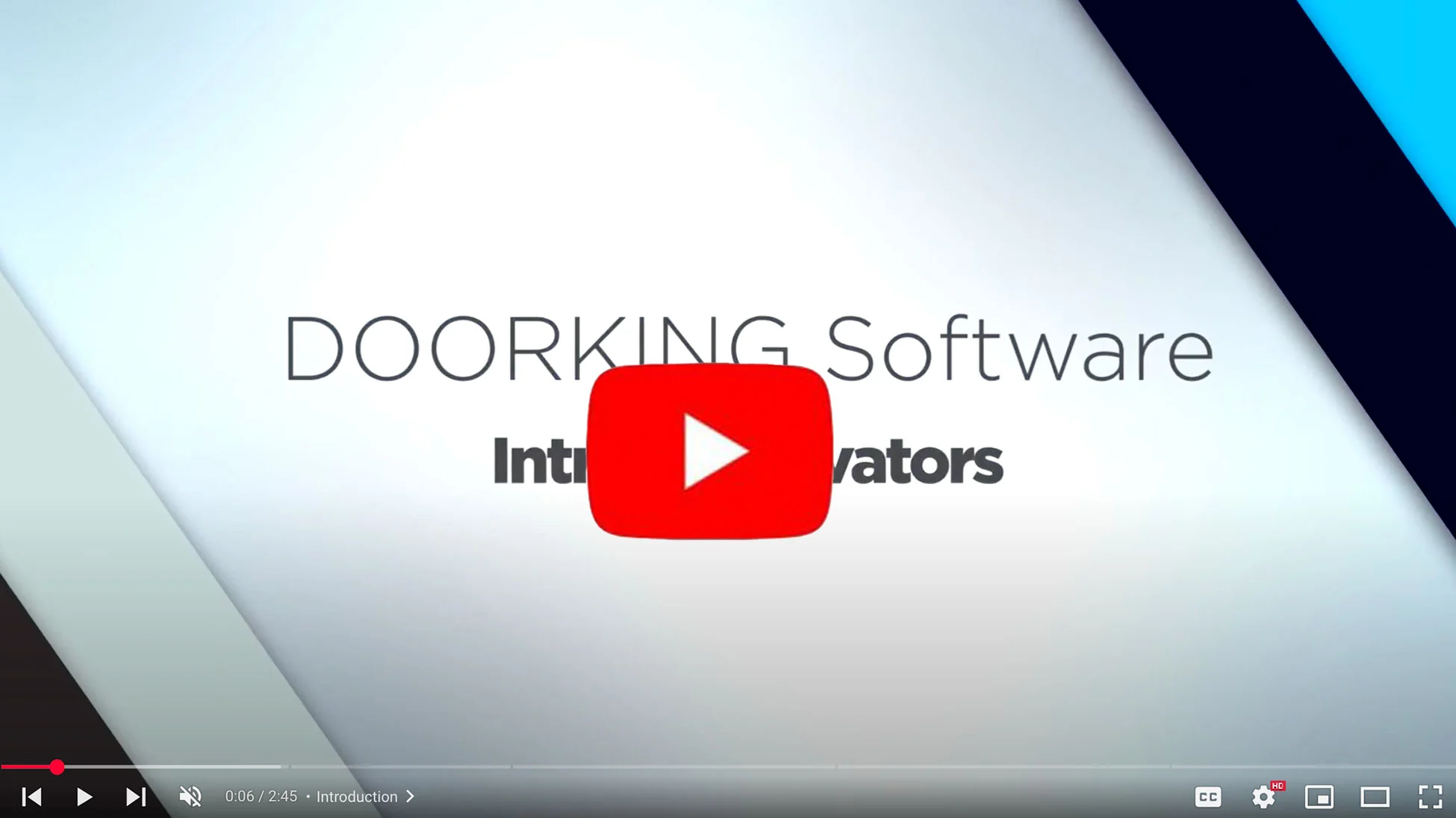 DoorKing Remote Account Manager introduction to elevator setup