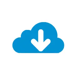 Cloud icon for latest DoorKing software download link