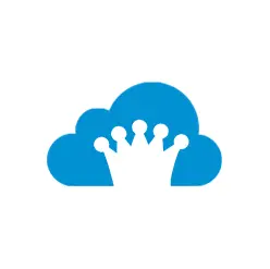 DoorKing cloud link icon with crown logo