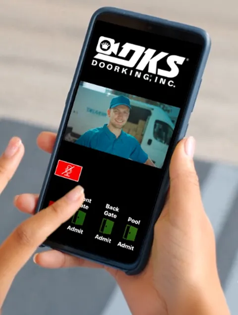 DKS Resident App on Phone