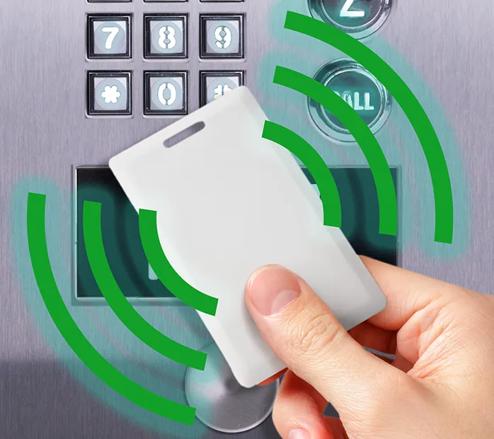 DKS 2132 Internal Card Reader Faceplate Card