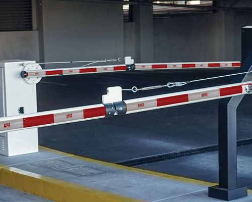 DKS Doorking 1601 Barrier Gate Operators folding arm kit accessory location - traffic control